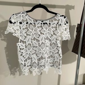 Lacey top